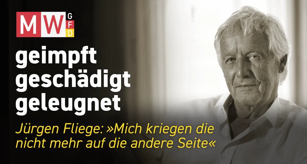Cover image for Mich kriegen die nicht mehr auf die andere Seite. - Jürgen Fliege im Gespräch mit Johannes Clasen - MWGFD