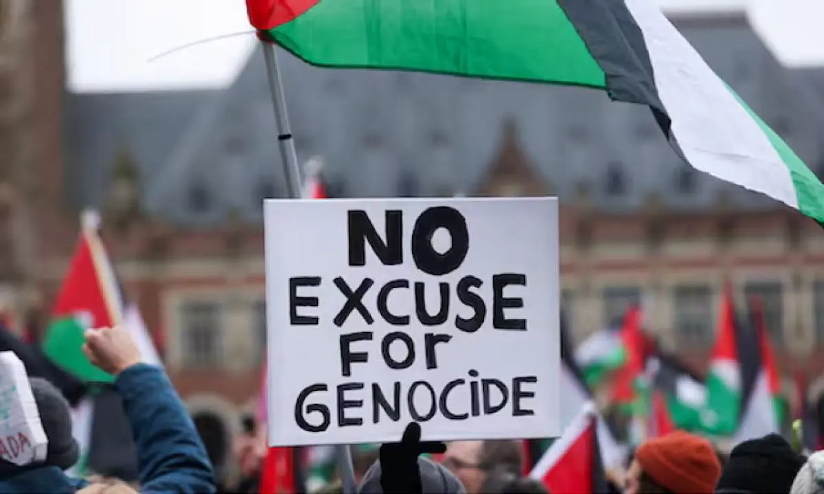 Cover image for Völkermord als «Selbstverteidigung» - Westliche Medien als Mittäter beim Genozid in Gaza – Wir stehen auf!