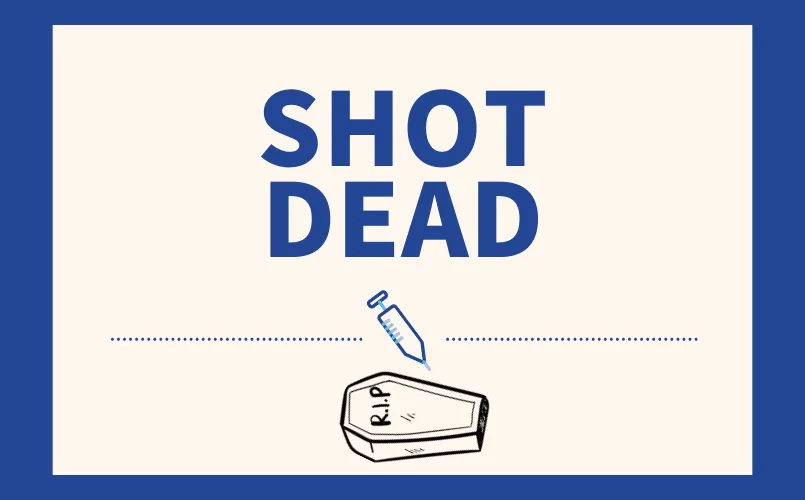 Cover image for SHOT DEAD 