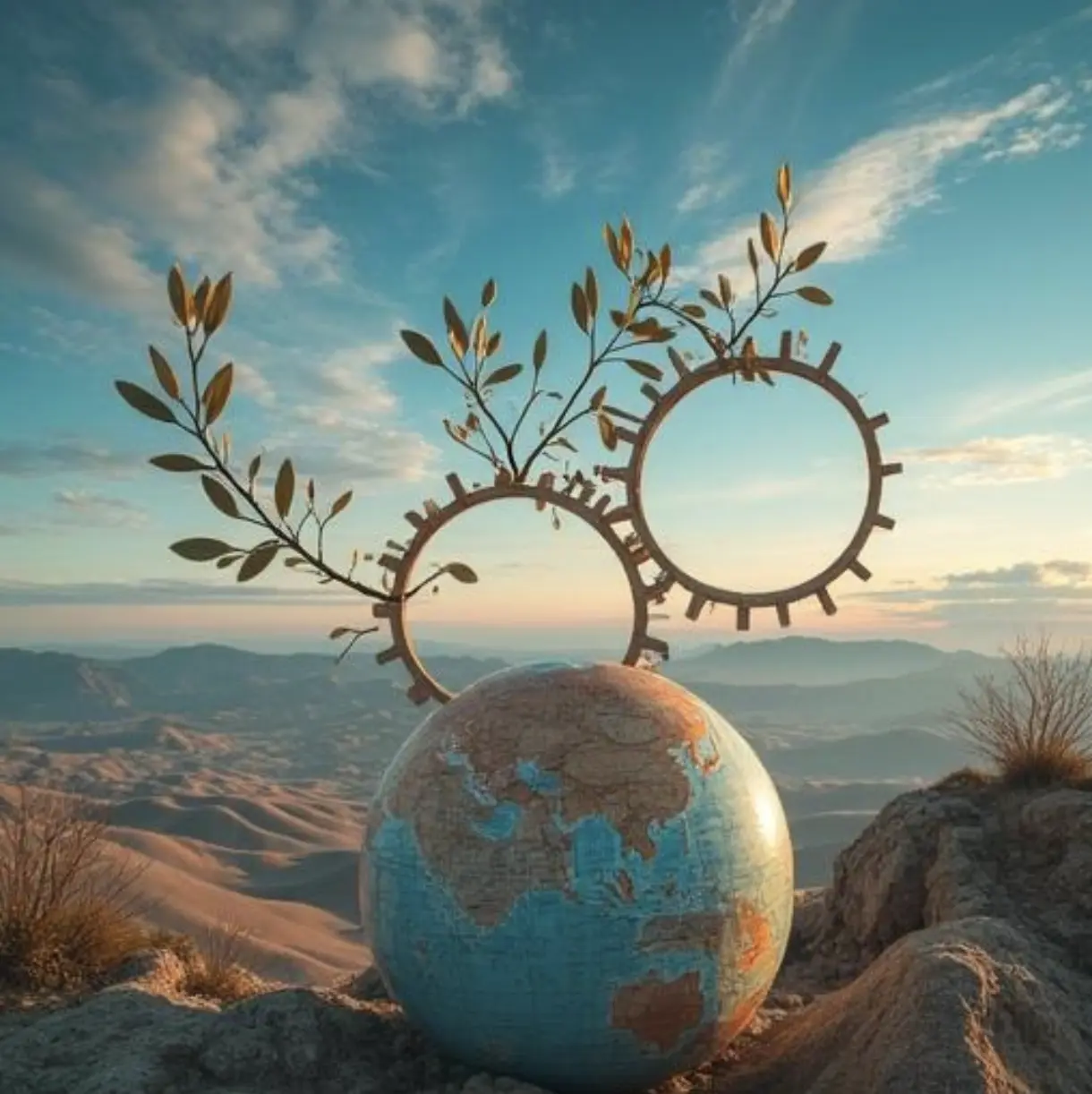 Cover image for Was hat die politisch-ökonomische Lage mit dem Frieden zu tun?