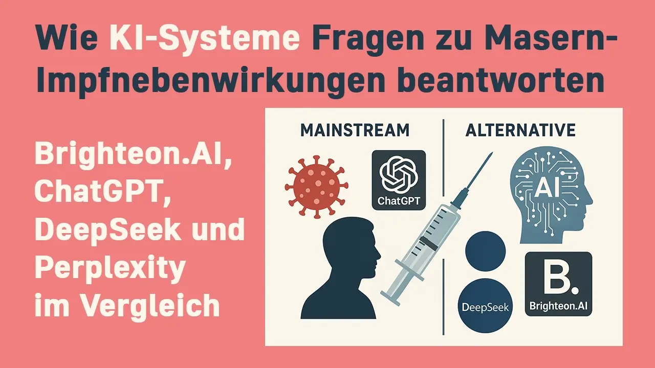 Cover image for Künstliche Intelligenz im Vergleich: Wie KI-Systeme mit Fragen zu Masern-Impfnebenwirkungen umgehen - MWGFD