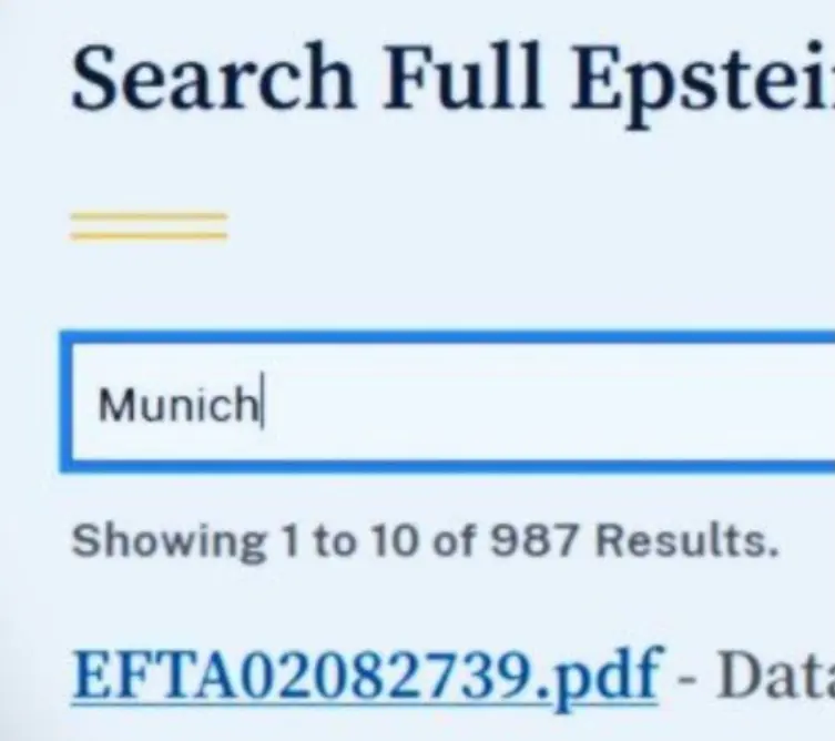 Cover image for Epstein in München