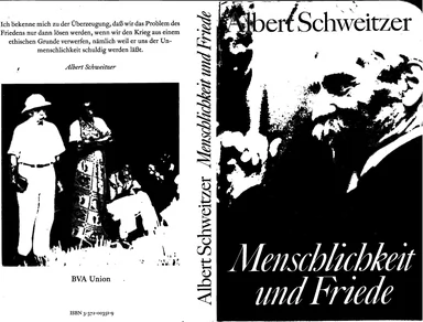 Cover image for Ehrfurcht vor dem Leben und Frieden
