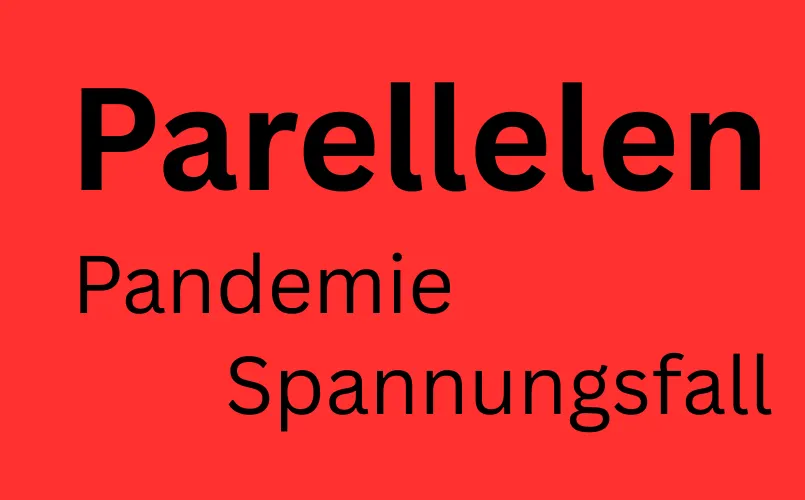 Cover image for Parallelen Pandemie und Spannungsfall