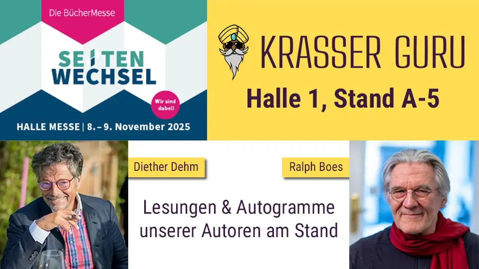 Cover image for Wir sind auf der Buchmesse "SEITENWECHSEL" in Halle, am 08./09.11.2025. 