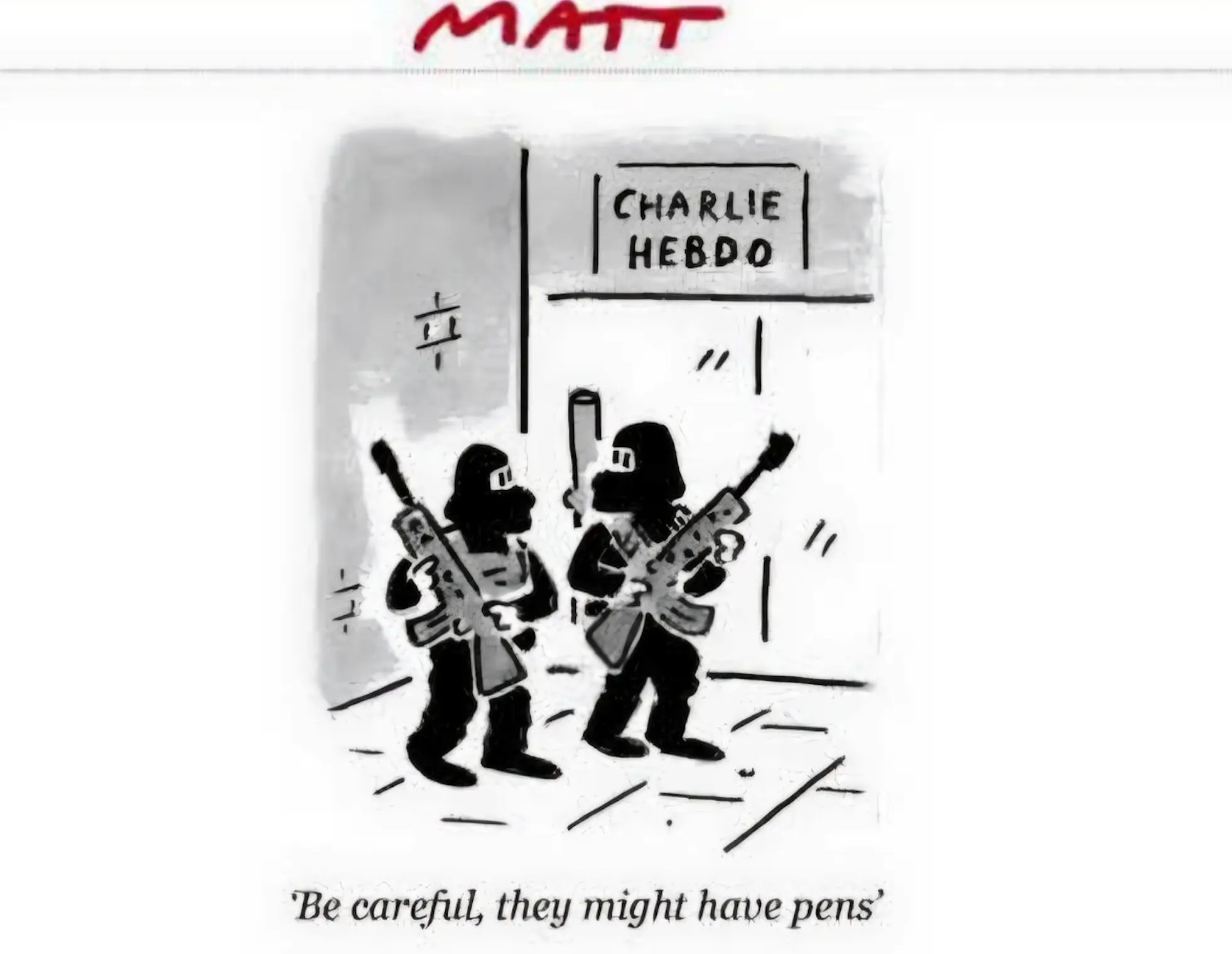 Cover image for Charlie Hebdo: When the free West betrayed itself