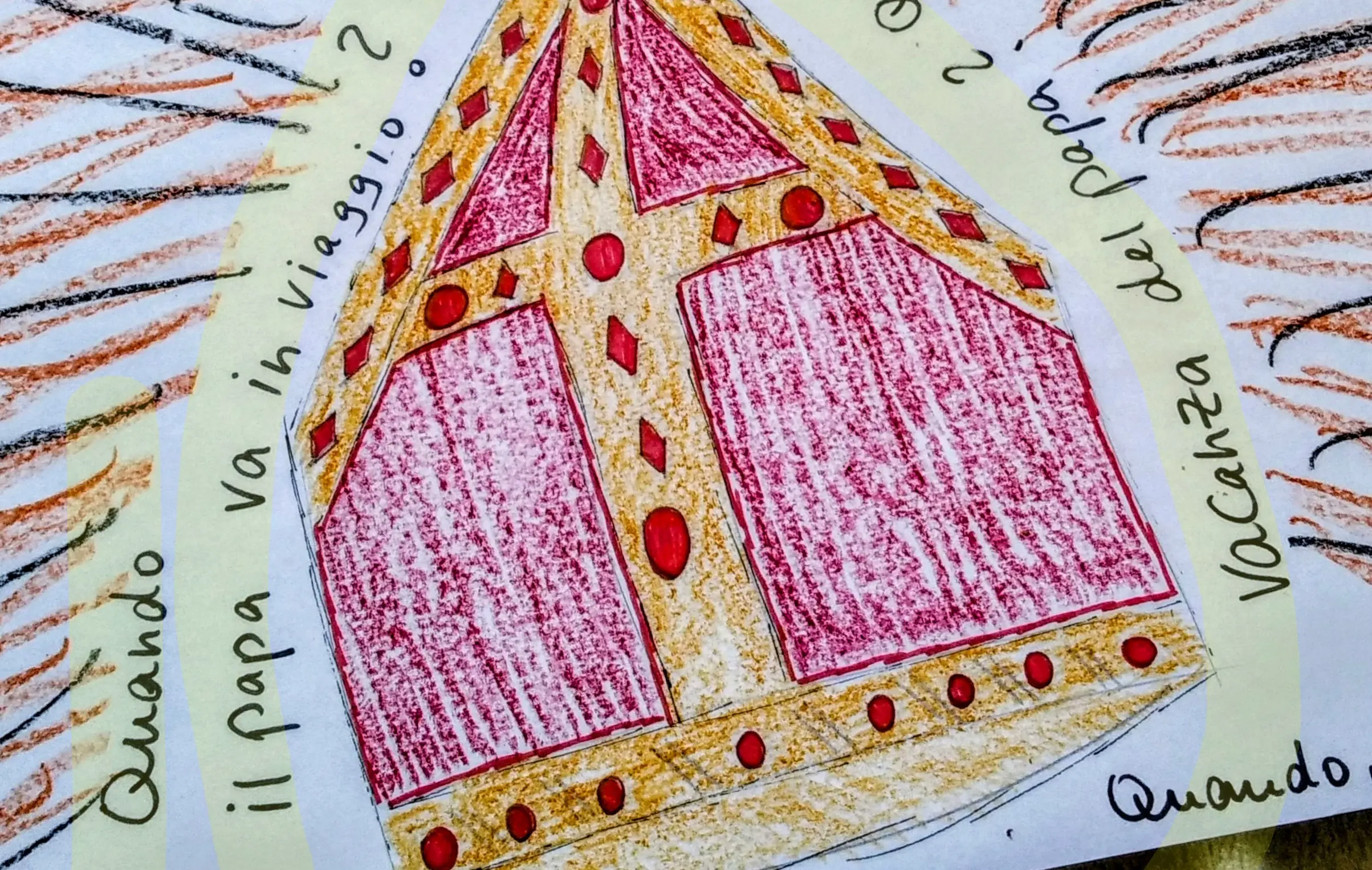 Cover image for Wenn der Papst auf Reisen geht
