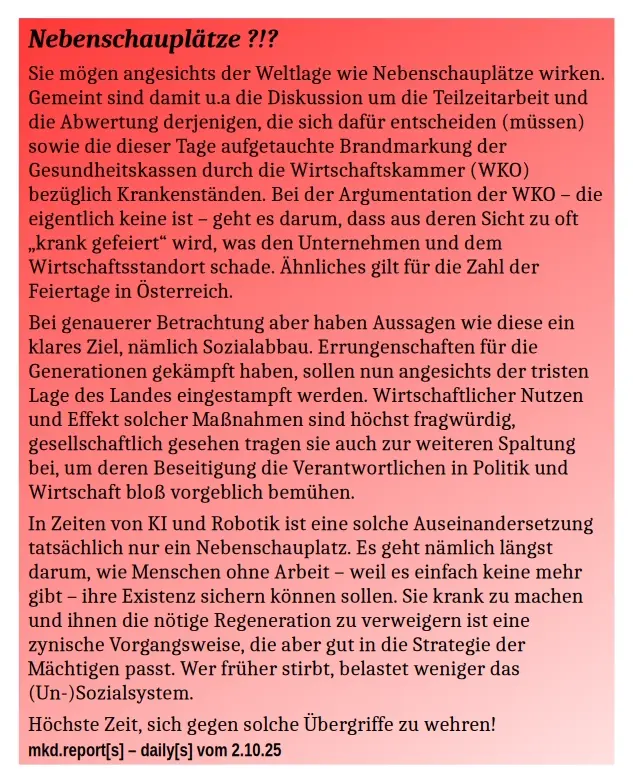 Cover image for Nebenschauplätze ?!?