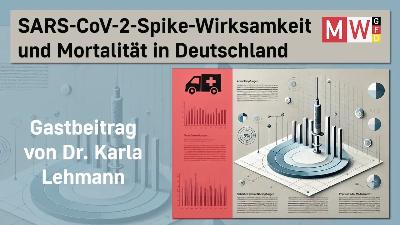 Cover image for SARS-CoV-2-Spike-Wirksamkeit und Mortalität in Deutschland - MWGFD