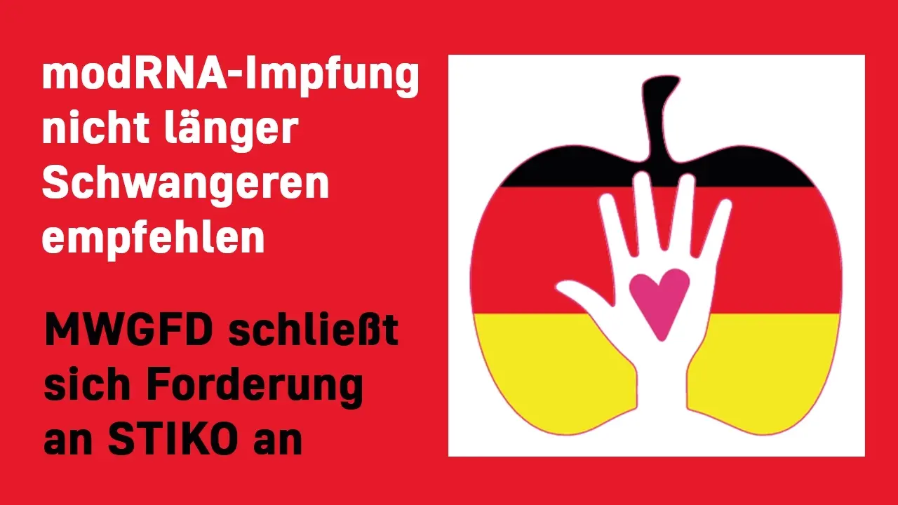 Cover image for Keine modRNA-Impfung mehr für Schwangere: MWGFD unterzeichnet Forderung an STIKO - MWGFD