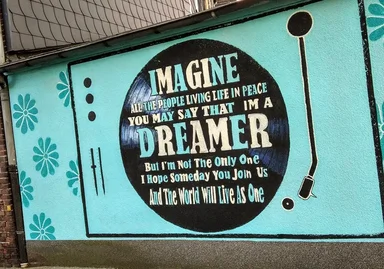 Cover image for "Imagine" oder: Frieden ist eine Kunst für sich