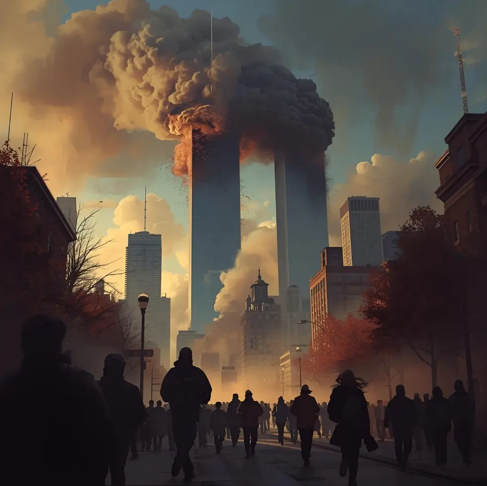 Cover image for Das 9/11-Verbrechen, seine mediale Vertuschung und die politischen Folgen