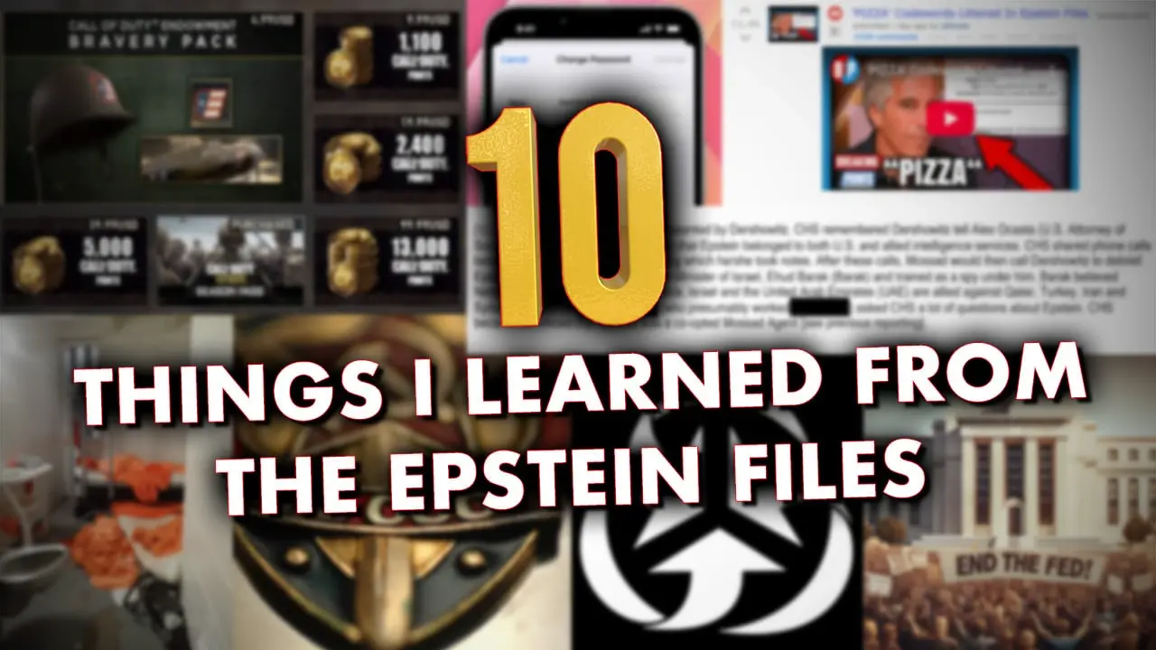 Cover image for 10 Things I Learned From the Epstein Files