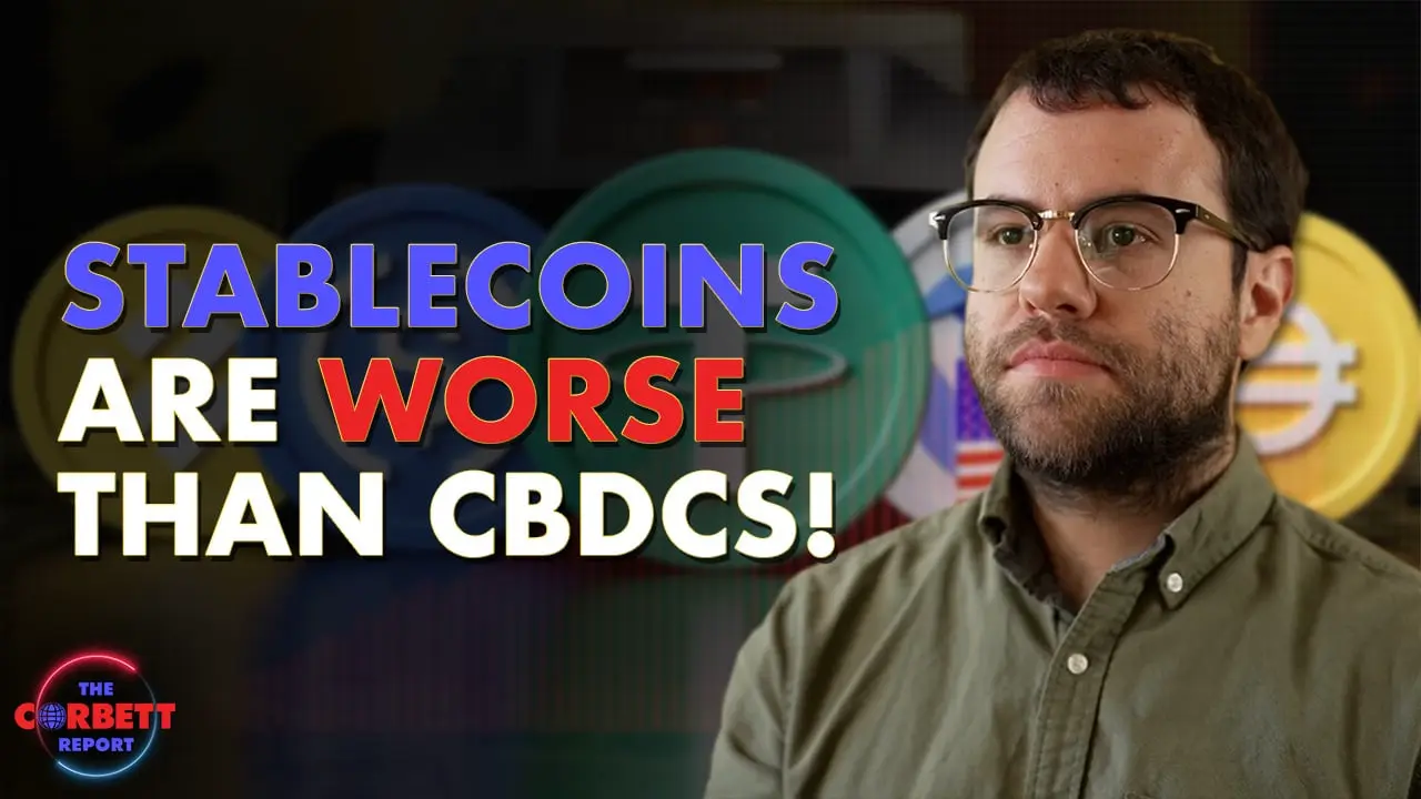 Cover image for Interview 1964 - Stablecoins Are WORSE Than CBDCs! with Mark Goodwin