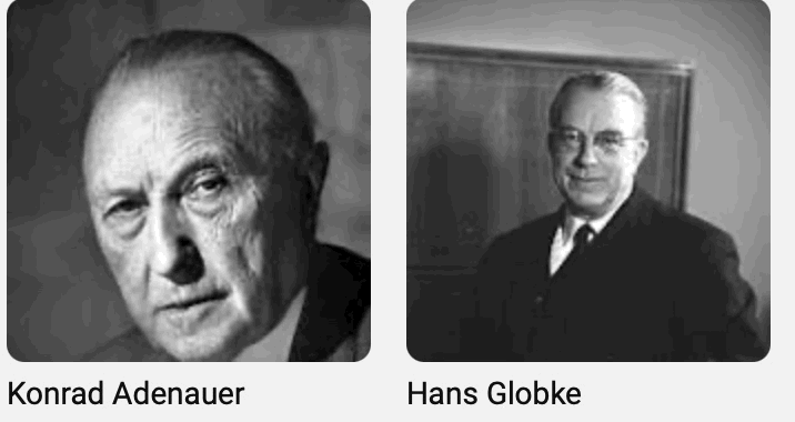 Cover image for The man behind Adenauer 