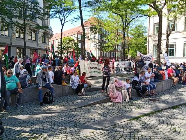 Demo gegen den Genozid in Gaza, KIel, Juli 2025