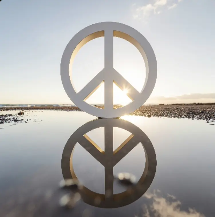 Cover image for Das Friedenszeitalter ist ganz nah