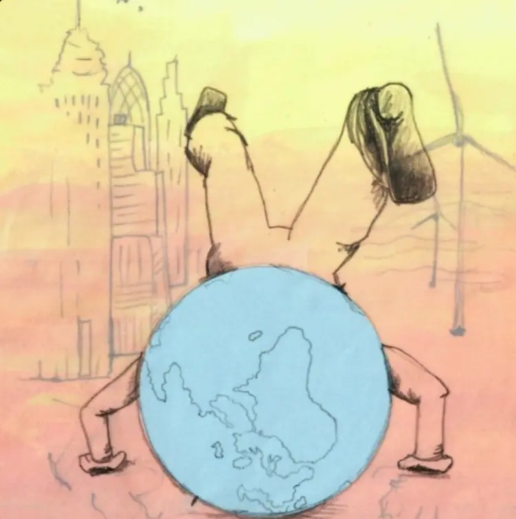 Cover image for Die Welt steht Kopf