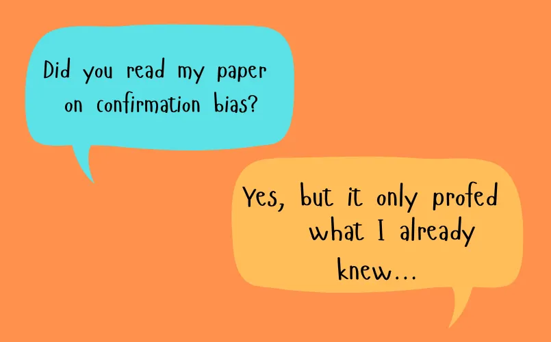Cover image for Confirmation Bias - Bestätigungsvoreingenommenheit