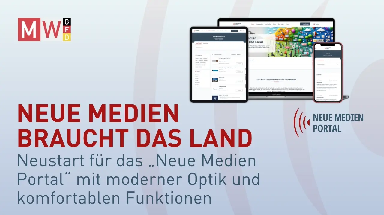 Cover image for Neue Medien braucht das Land - MWGFD