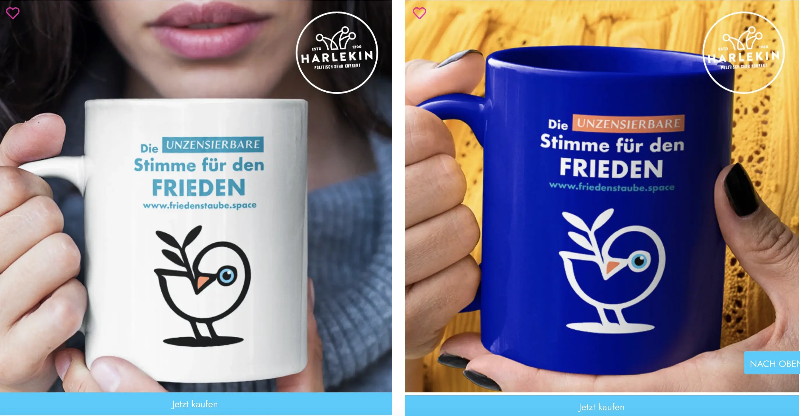 Cover image for Endlich: Der Friedenstaube Shop ist eröffnet